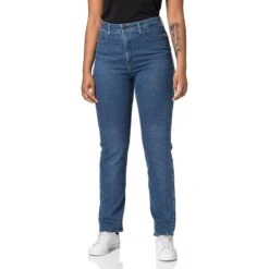 Damesjeans Lee Classic Straight Plus
