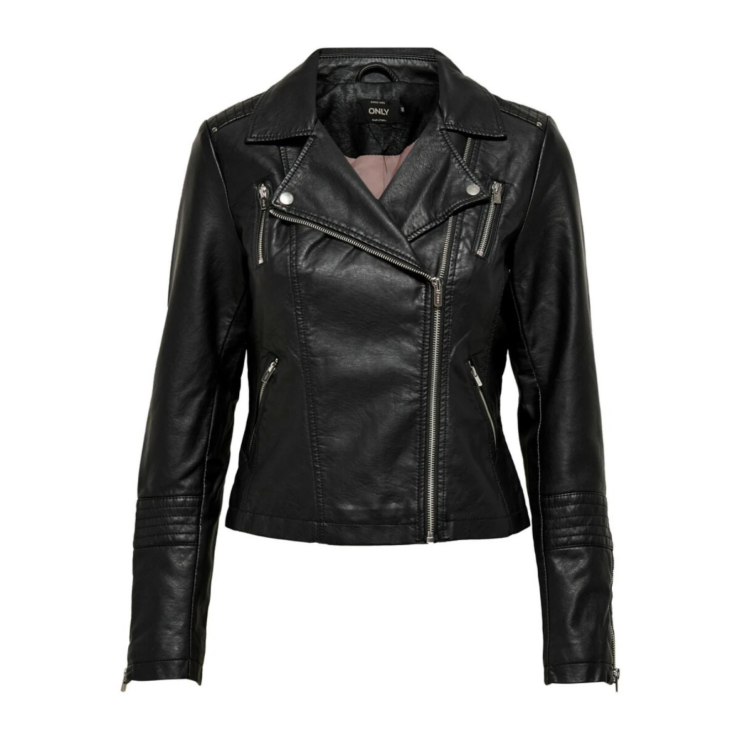 Leren Jas Voor Vrouwen Only Gemma Imitation Cuir Biker 1 Leren Jas Voor Vrouwen Only Gemma Imitation Cuir Biker