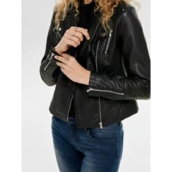Leren Jas Voor Vrouwen Only Gemma Imitation Cuir Biker 10 Leren Jas Voor Vrouwen Only Gemma Imitation Cuir Biker -URBAN CLASSICS WINKEL 15153079 2749871 6