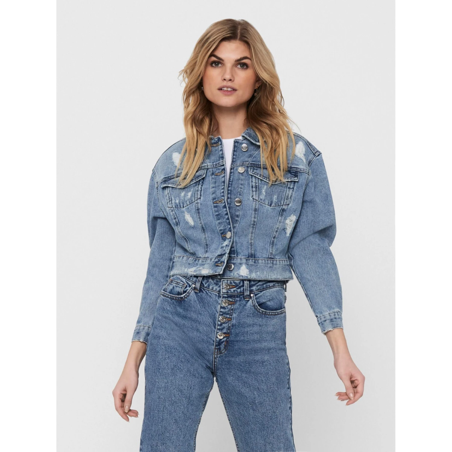 Dames Spijkerjack Only Onlmalibu Bj157 6 Dames Spijkerjack Only Onlmalibu Bj157 - Afbeelding 6