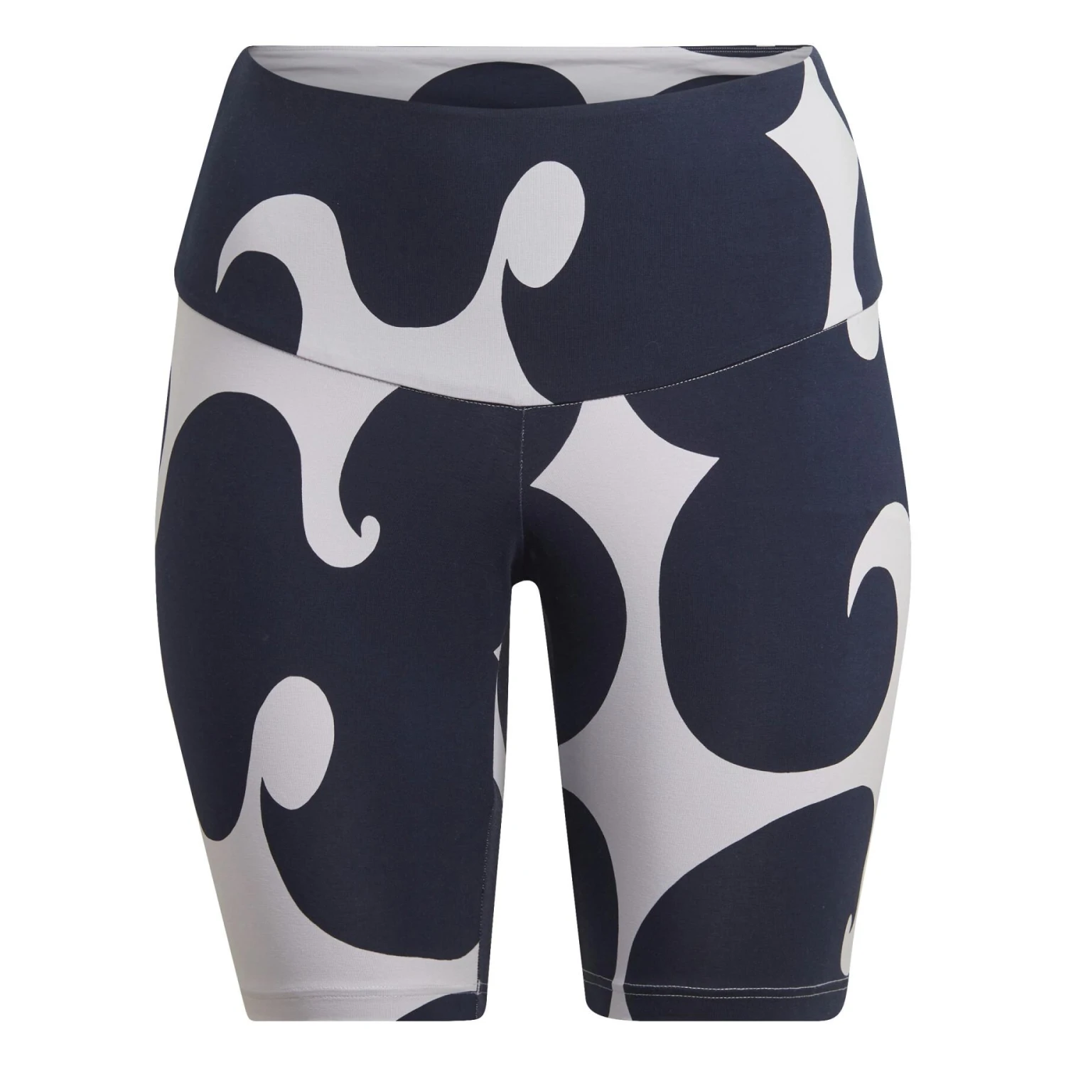 Geribde Korte Broek Voor Dames Van Gemiddelde Lengte Adidas Marimekko GT 3 Geribde Korte Broek Voor Dames Van Gemiddelde Lengte Adidas Marimekko GT - Afbeelding 3