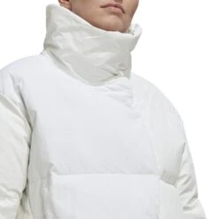 Donsjack Voor Dames Adidas Big Baffle 15 Donsjack Voor Dames Adidas Big Baffle -URBAN CLASSICS WINKEL adidas hn9935 10 apparel on model detail view 3 white