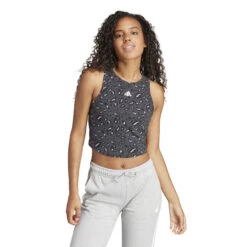 Damestanktop Adidas Essentials Animal Print 9 Damestanktop Adidas Essentials Animal Print -URBAN CLASSICS WINKEL adidas in9930 3 apparel on model standard view white