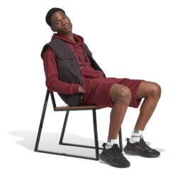 Shorts Adidas Essentials -URBAN CLASSICS WINKEL adidas ip8346 5 apparel on model walking view white