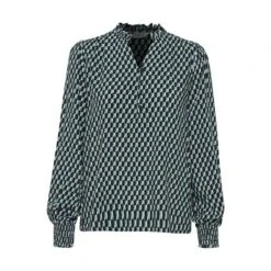 Damesblouse Met V-hals B.young Byjosa