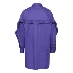 Damesblouse Met Ruches B.young Ivera -URBAN CLASSICS WINKEL b young 20812716 183839 purple corallites 10
