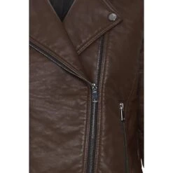 Motorjack Voor Dames B.young Basio -URBAN CLASSICS WINKEL b young 20813397 191419 chicory coffee 3