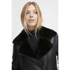 Leren Jas Voor Vrouwen B.young Casmin -URBAN CLASSICS WINKEL b young 20813404 200451 4