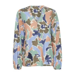 Damesblouse Met V-hals B.young Ihamma