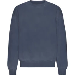 Oversized Sweatshirt Met Ronde Hals Colorful Standard Organic Neptune Blue