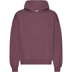 Oversized Sweatshirt Met Capuchon Colorful Standard Organic Dusty Plum