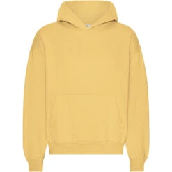 Oversized Sweatshirt Met Capuchon Colorful Standard Organic Lemon Yellow