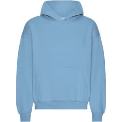 Oversized Sweatshirt Met Capuchon Colorful Standard Organic Seaside Blue