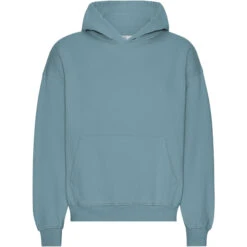 Oversized Sweatshirt Met Capuchon Colorful Standard Organic Stone Blue