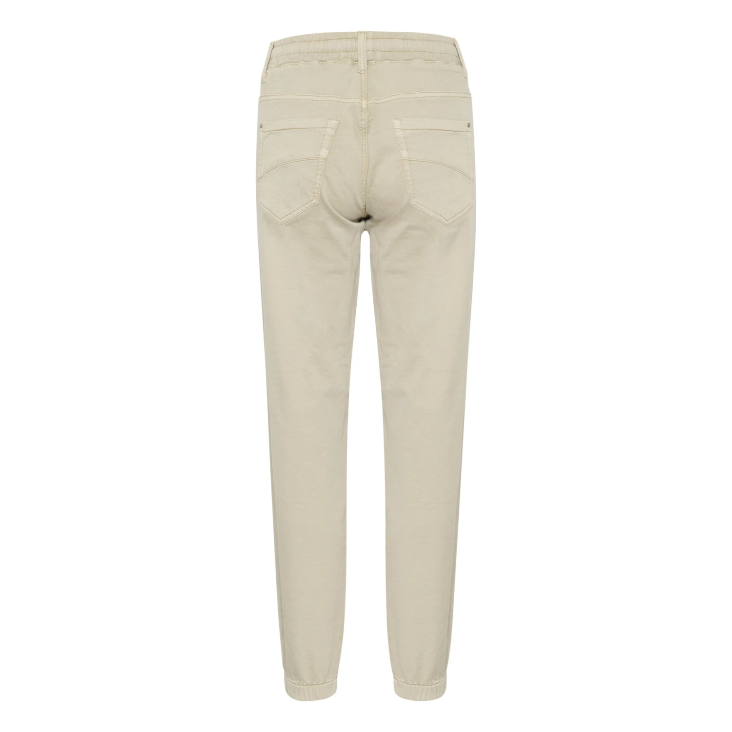 Cargo Broek Voor Dames Cream Nuka Jogdenim 2 Cargo Broek Voor Dames Cream Nuka Jogdenim - Afbeelding 2