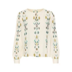 Vrouwenblouse Cream Polly