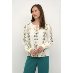 Vrouwenblouse Cream Polly -URBAN CLASSICS WINKEL cream 10610936 105393 6