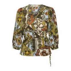 Vrouwenblouse Cream Melody