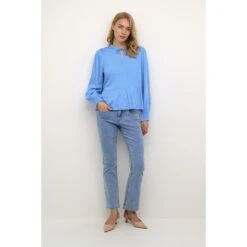 Vrouwenblouse Cream Ina -URBAN CLASSICS WINKEL cream 10612228 174041 2