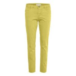 Damesjeans In Keperstof Cream Ann Coco Fit