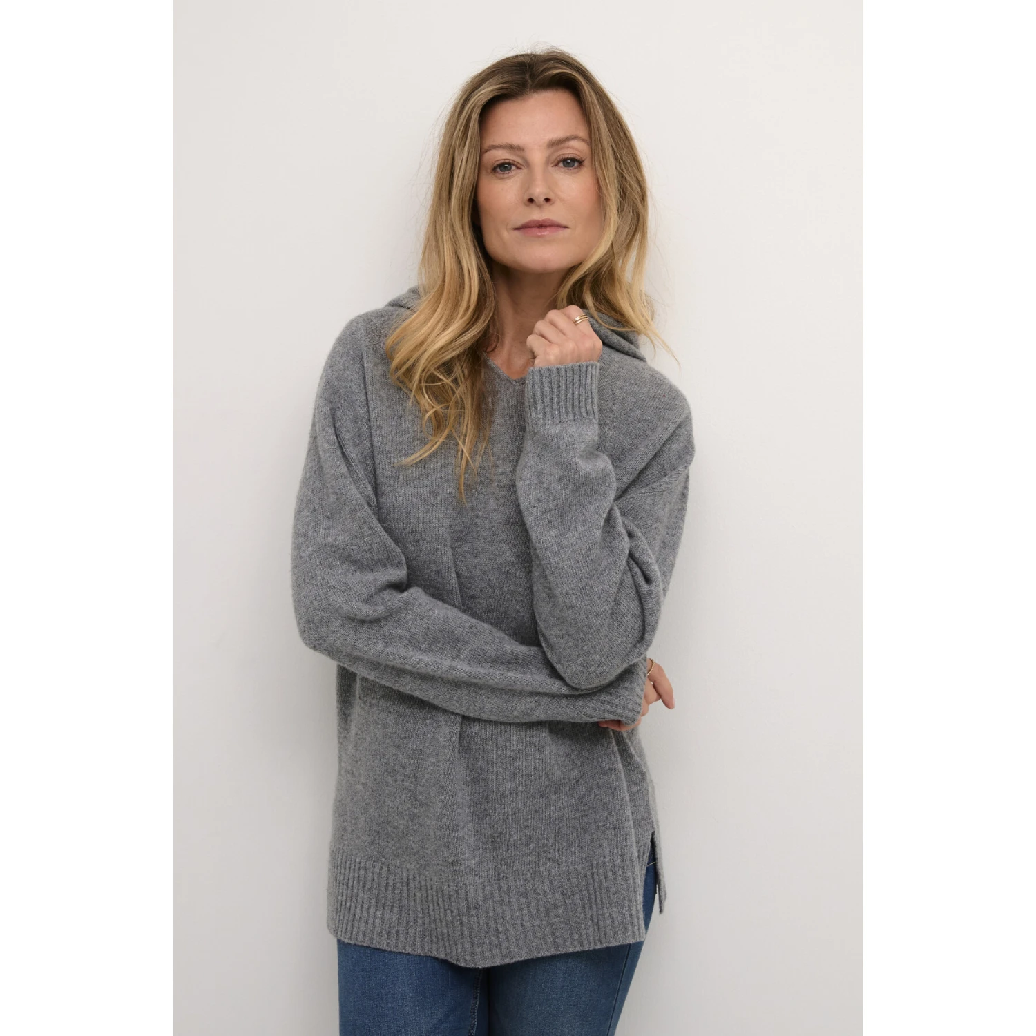 Dames Hoodie Cream Ever 4 Dames Hoodie Cream Ever - Afbeelding 4