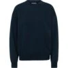 Sweatshirt Ronde Hals Colorful Standard Organic Oversized Navy Blue