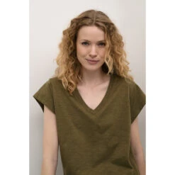 Dames-T-shirt CULTURE Biana -URBAN CLASSICS WINKEL culture 50109352 180521 5