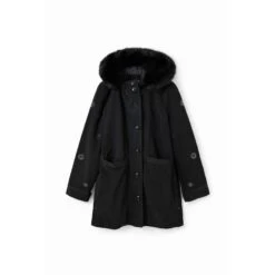 Parka Met Capuchon Voor Dames Desigual