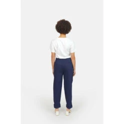 Dames Marineblauwe Stretch Katoenen Comfort Mom Jeans F.A.M. Paris France 7 Dames Marineblauwe Stretch Katoenen Comfort Mom Jeans F.A.M. Paris France -URBAN CLASSICS WINKEL f a m paris kj 90 mf navy 3
