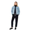 Oversized Blauw Denim Jack Van Verschoten Katoen Voor Dames F.A.M. Paris Vivi