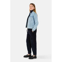 Oversized Blauw Denim Jack Van Verschoten Katoen Voor Dames F.A.M. Paris Vivi 6 Oversized Blauw Denim Jack Van Verschoten Katoen Voor Dames F.A.M. Paris Vivi -URBAN CLASSICS WINKEL f a m paris lv 30 ov blue 2