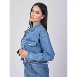 Dames Spijkerjack Project X Paris -URBAN CLASSICS WINKEL f213202 bl 4