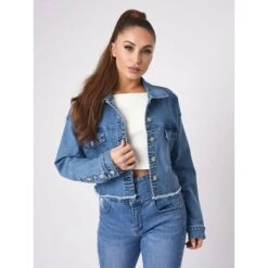 Dames Spijkerjack Project X Paris -URBAN CLASSICS WINKEL f213202 bl 7