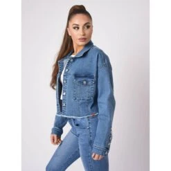 Dames Spijkerjack Project X Paris -URBAN CLASSICS WINKEL f213202 bl 8