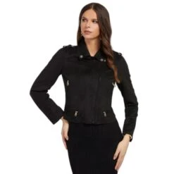 Leren Jas Voor Vrouwen Guess Es Monica 7 Leren Jas Voor Vrouwen Guess Es Monica -URBAN CLASSICS WINKEL guess w2rl20 wegb2 jblk 1