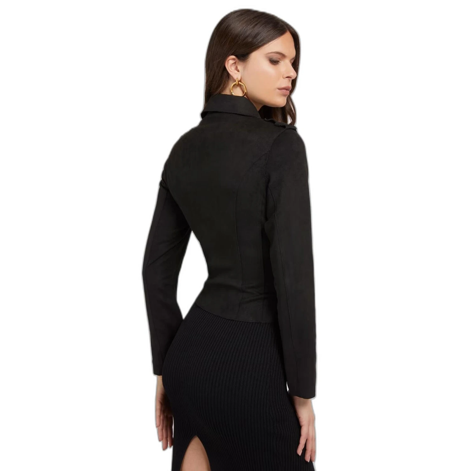 Leren Jas Voor Vrouwen Guess Es Monica 4 Leren Jas Voor Vrouwen Guess Es Monica - Afbeelding 4