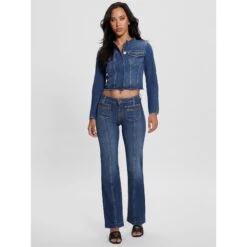 Dames Spijkerjack Guess Terrie -URBAN CLASSICS WINKEL guess w3bn50 d4h77 enld 14