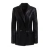 Blazer Leatherette Vrouw Guess New Emilie