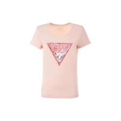 Dames-T-shirt Guess Triangle