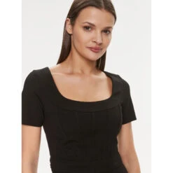 Damesjurk Guess Anna Bodycon -URBAN CLASSICS WINKEL guess w4rk15 kbjp2 jblk jet black a996 4