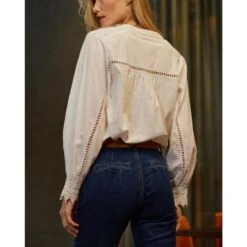 LA PETITE ETOILE Vrouwenblouse La Petite Étoile Loan -URBAN CLASSICS WINKEL la petite etoile loan blanc blanc 3