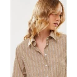 LA PETITE ETOILE Vrouwenblouse La Petite Étoile Omine 6 LA PETITE ETOILE Vrouwenblouse La Petite Étoile Omine -URBAN CLASSICS WINKEL la petite etoile omine anis raye anis raye 4