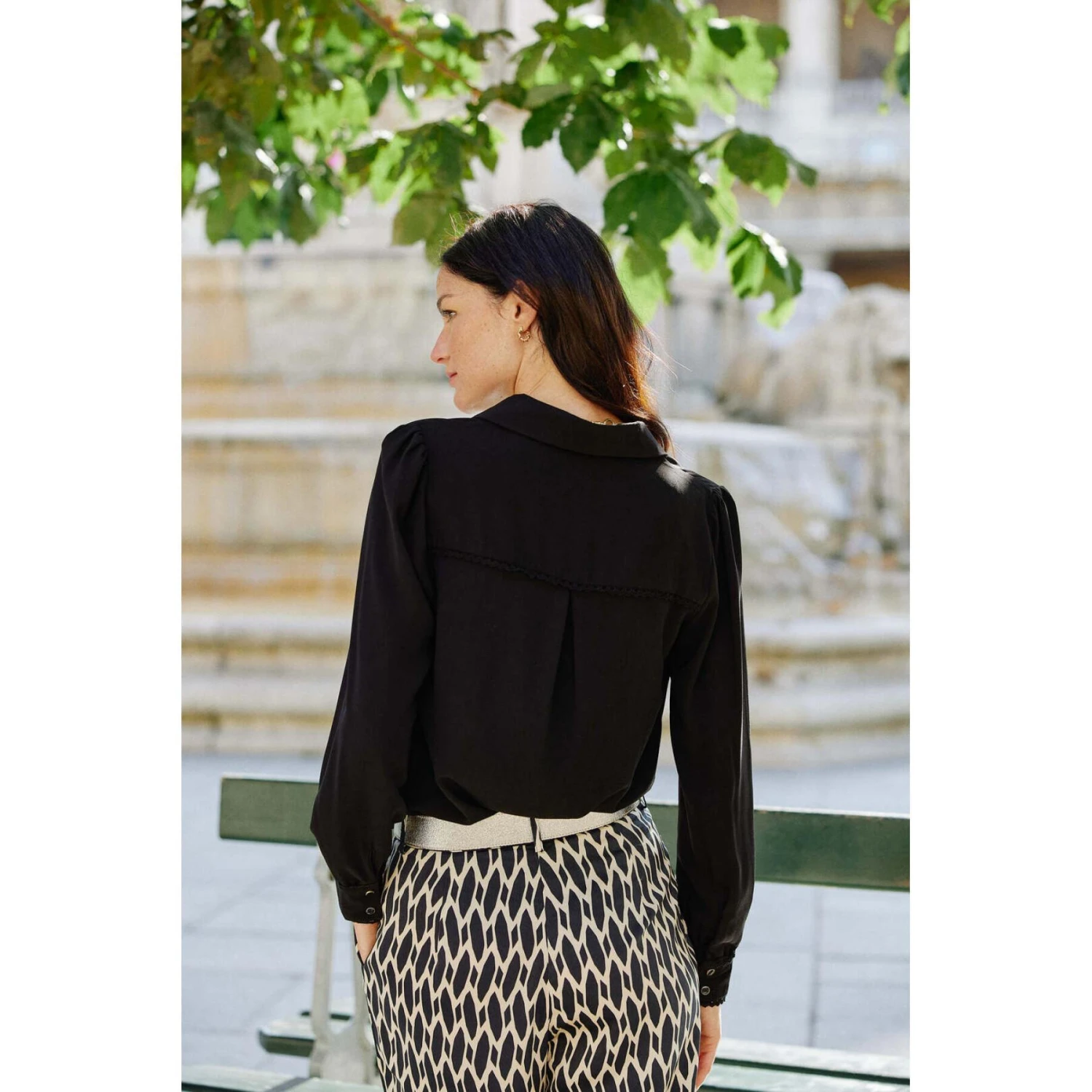 LA PETITE ETOILE Vrouwenblouse La Petite Étoile Tix 3 LA PETITE ETOILE Vrouwenblouse La Petite Étoile Tix - Afbeelding 3