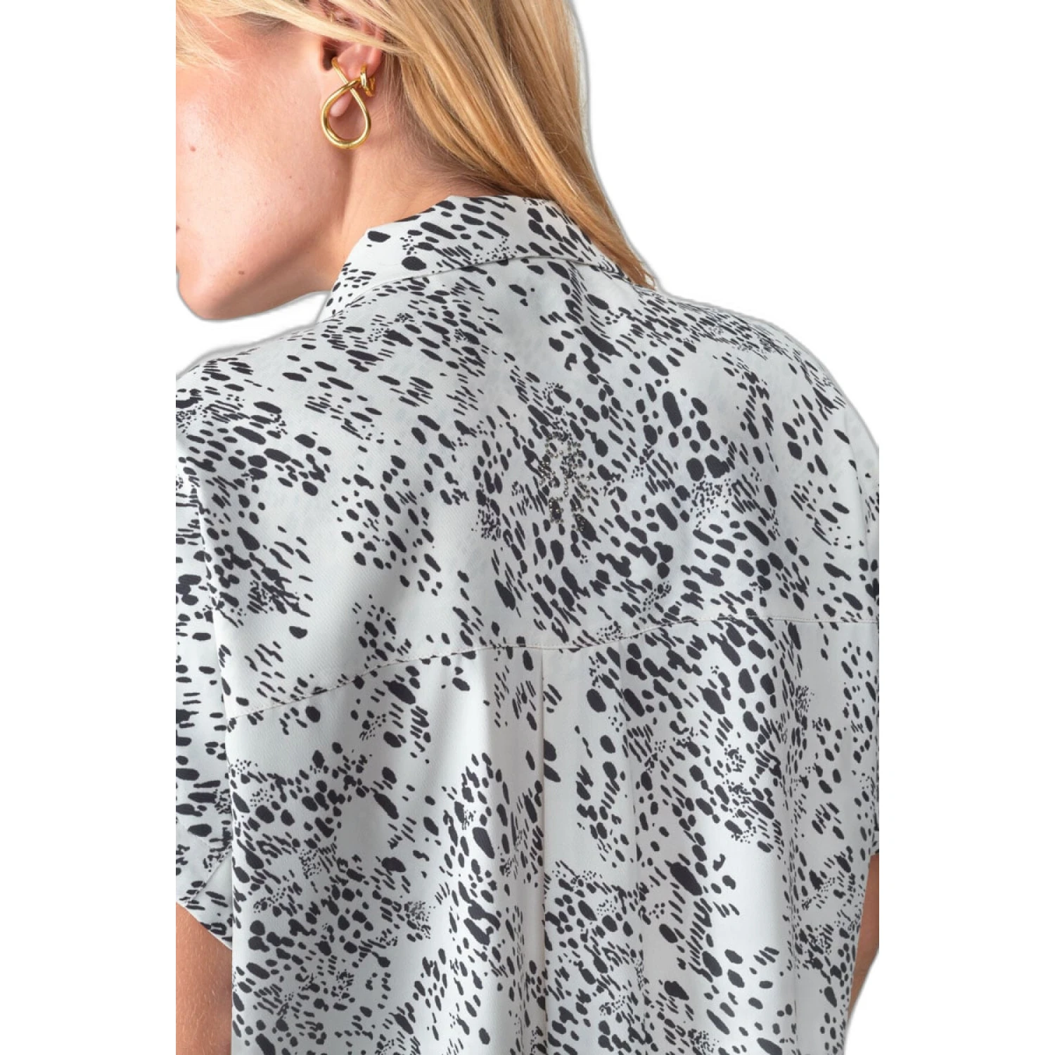 Dameshemd Met Korte Mouwen Le Temps Des Cerises Dahlia 6 Dameshemd Met Korte Mouwen Le Temps Des Cerises Dahlia - Afbeelding 6