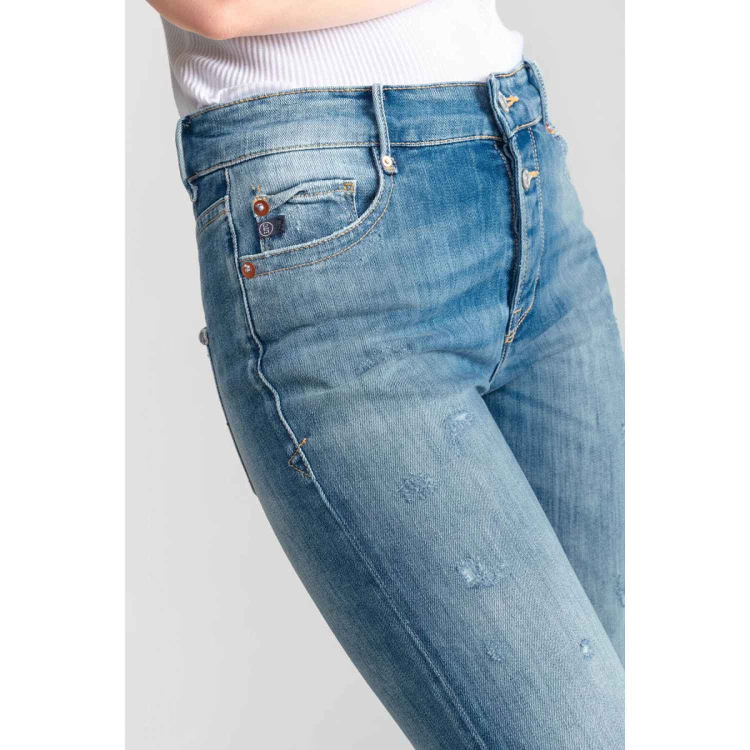 Damesjeans 7/8 Le Temps Des Cerises Basic 400/18 N°4 6 Damesjeans 7/8 Le Temps Des Cerises Basic 400/18 N°4 - Afbeelding 6