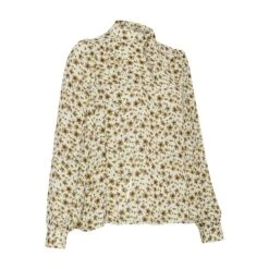 Vrouwenblouse Moss Copenhagen Adalia Rikkelie AOP -URBAN CLASSICS WINKEL moss copenhagen 17286 f green flower 3