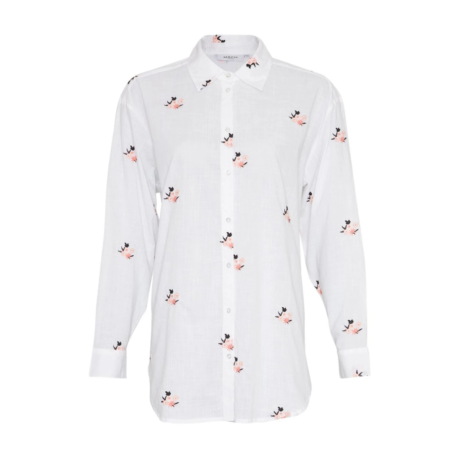 Vrouwenblouse Moss Copenhagen Elvyne Emb 1 Vrouwenblouse Moss Copenhagen Elvyne Emb