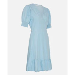 Wikkeljurk Moss Copenhagen Emery Lyanna -URBAN CLASSICS WINKEL moss copenhagen 17635 mid blue wash mid blue wash 3