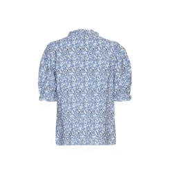 Damesblouse 2/4 Hoog Moss Copenhagen Liriana Taila AOP -URBAN CLASSICS WINKEL moss copenhagen 18202 palace blue flw 2