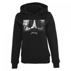 Dames Sweatshirt Met Capuchon Mister Tee Pray